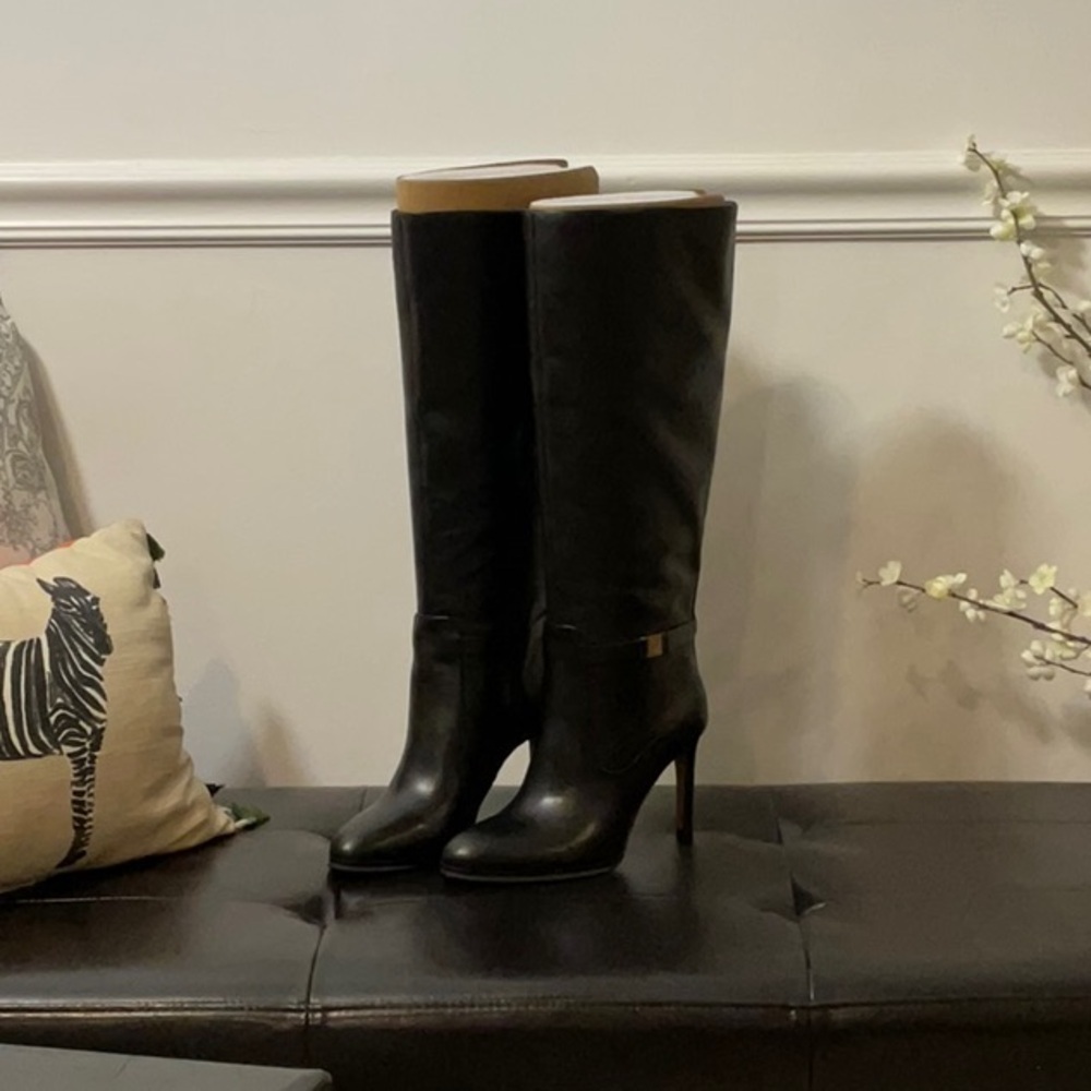 Vince Camuto Black Heeled Boots